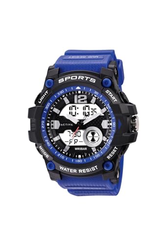 Activa X Invicta Digital ACW497 004 Reloj para Hombre   Impermeable   Digital   Movimiento Cuarzo   plastico con Esfera Negro   54mm