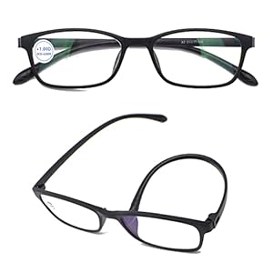 Mcoorn Lesebrille TR90 Flexibel Dioptrien +1,5