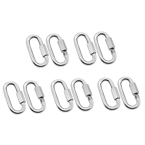 Atozs Chain Quick Links Chain Connector 3.5 Inch For Hammocks, Camping, Swing, Outdoor Traveling #TOP7