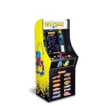 Arcade1Up PAC-MAN Classic SE Arcade Game Machine – 1.22 Meter Cabinet, 13 Classic Video Games, 39.62 cm IPS Display, Easy Assembly, Perfect for At-Home Gaming