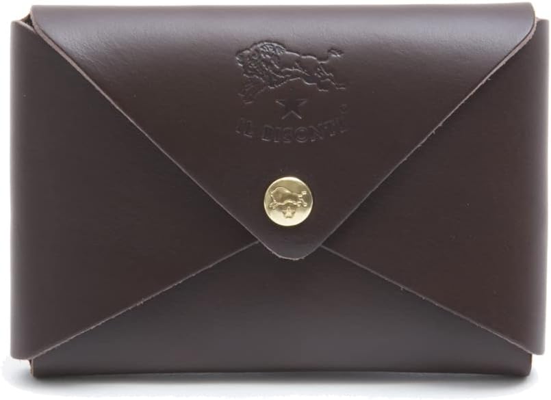 美品✨イルビゾンテ　IL BISONTE ブラック　名刺入れ　本革 IL BISONTE（イルビゾンテ） 名刺入れ カードケース 3POCKET