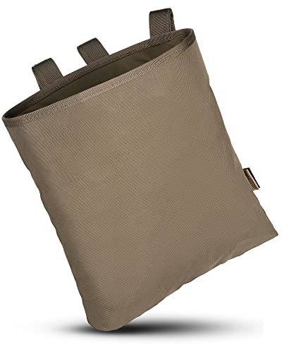 Onetigris Molle Tactical Military Magazine Mag Tool Dump Drop Pouch Bag Recovery Pouch Backpack Attachment Pouch (Od Green) #TOP3