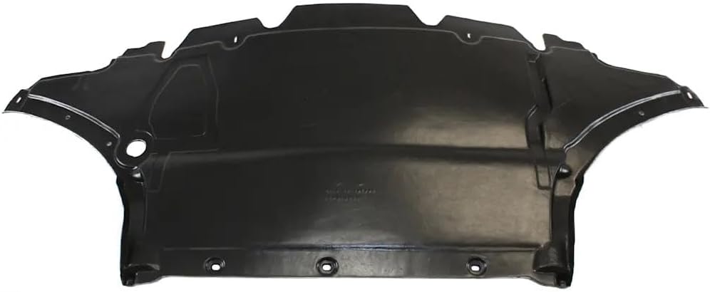 Rareelectrical Lower Engine Cover Splash Shield Compatible With 2009-2016 Audi A4 A5 2.0L 4-Cyl Front Protective Shield Under Engine Undercarriage Protection Road Debris Shield Bolt-On Fit Direct Fit