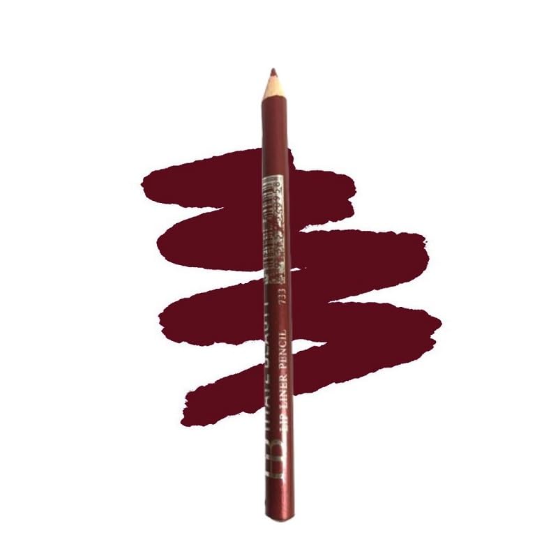 MEGAGA Lipliner Pencil Maroon (Matte)-image-45