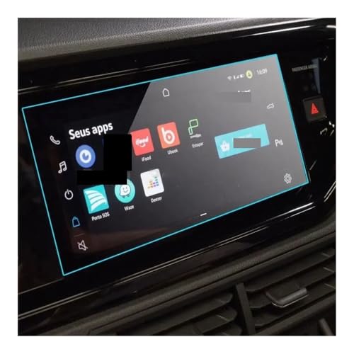 Protecteur d'écran tactile GPS de voiture Nivus 2021 2022 film verre trempé