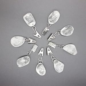 ROVENEW 8-delige set, tafelkleedgewichten, douchegordijngewichten en gordijngewichten, meditatie-accessoires en spirituele decoraties