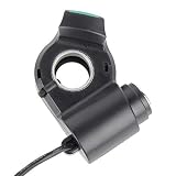 Julihai Voltmetro Elettrico per Bici, Display Digitale di Tensione per 12-99V Scooter Triciclo Batteria Litio Piombo Acido
