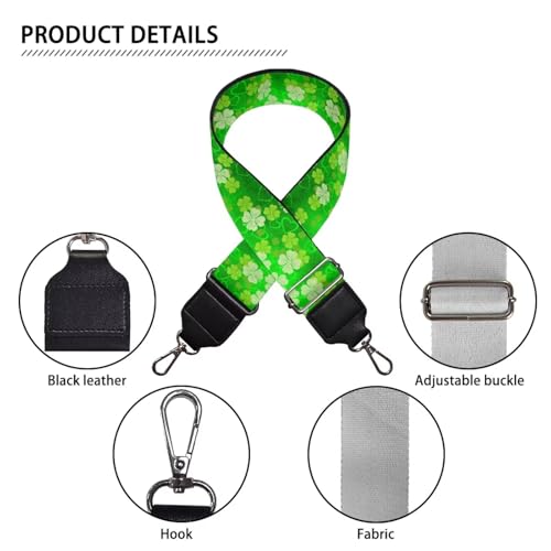 Image of Halloween Handbag Strap Canvas Purse Strap Colorful Bat Black Shoulder Strap Multicolor Bats Replacement Strap