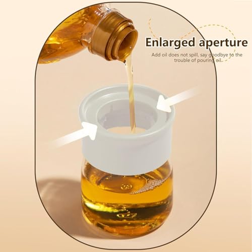 Image of Oil Dispenser with Silicone Brush 200ML | Oil Brush for Kitchen, Leakproof Bottle for BBQ, Dosa Tawa & Air Fryer | Small Kitchen Basting Tool