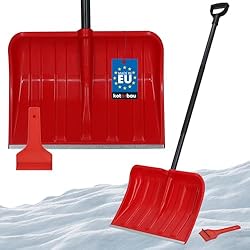 KOTARBAU® Juego de pala de nieve para coche de 44 ...: DURADERO: el quitanieves está hecho de materiales de alta calidad que pueden soportar bajas temperaturas. Gracias al uso de plástico resistente a las heladas, la herramienta conserva su funcionalidad y no se daña incluso en condiciones climáticas adv...