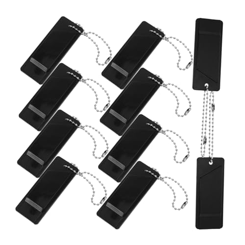 KESYOO Survival Whistle Camping Hiking Marine Whistle Emergency Signaling Keychain Size Loud Plastic 10 Pack