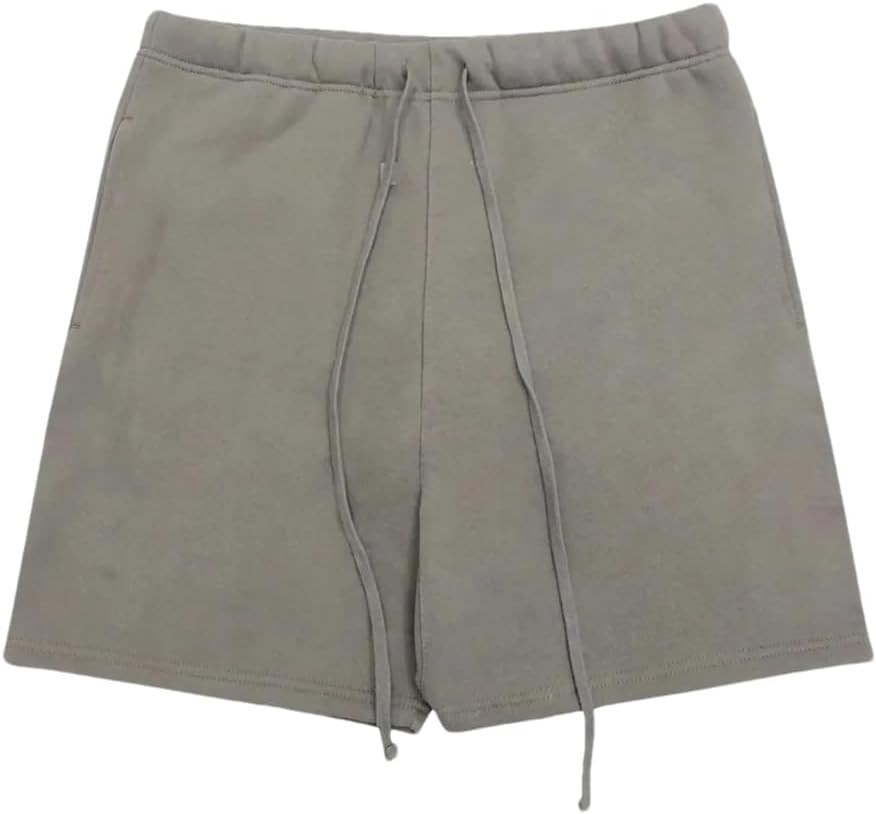 Fnfmrfmr Men's Cotton Shorts Running Sports Pants Women Hip Hop Half Pants Beach Pants Elastic Waist