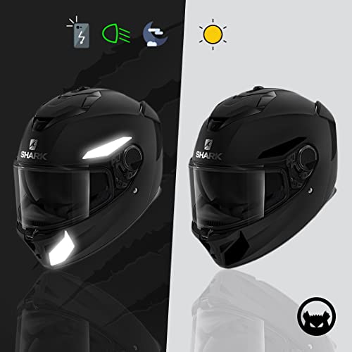 Fear The Yellow Bear© Easy Replica Shark Spartan GT, Kit 5 Stickers réfléchissants REPOSITIONNABLES, pour Casque Moto, 3M™ Technology (1)… – vue 4