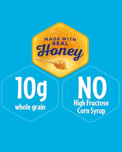 Honey Maid Lil' Squares honey Graham Crackers Snack Pack Honey Maid Honey Graham crackers Healthy Lunch Snacks 10 -1.06 oz Bulk Snacks 10 packs - image 5