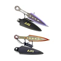 Amazon.co.jp: APEX レイス クナイ 家宝 革鞘付き 30CM エーペックス