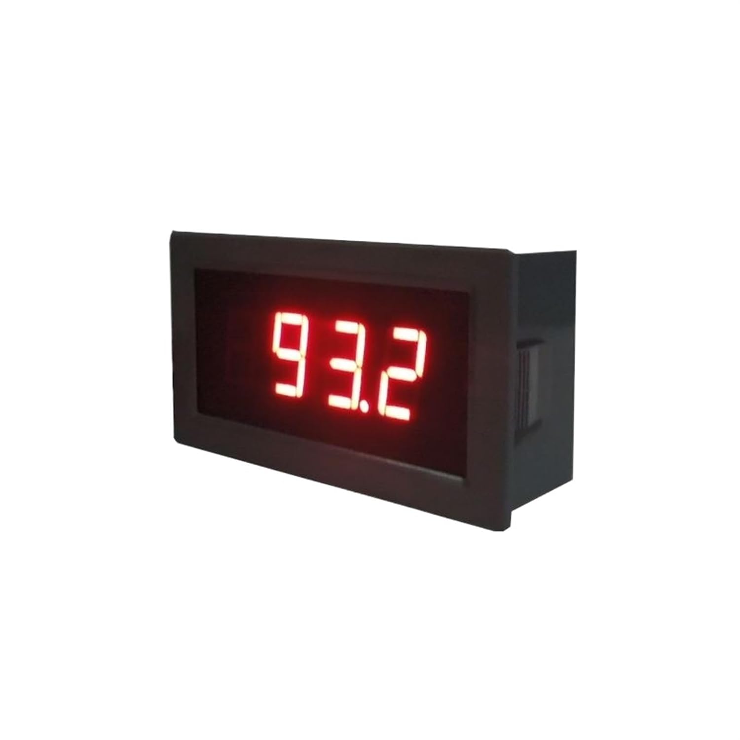 5135B LED Digital Ampere Meter DC 200mA 10A 20A 50A Ammeter Current Meter DC100A 200A 300A 500A Amp Panel Tester Ampere Gauge(Red,DC200uA)