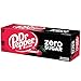 Dr Pepper Cherry Zero Sugar Soda, 12 fl oz cans, 12 pack