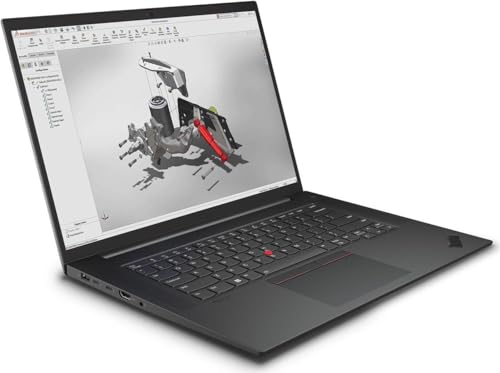 Image of NewLenovo ThinkPad P1 Mobile Workstation (16 Inch 165Hz 2K IPS, Core i7-13800H 14Core, RTX A1000 6GB, 64GB DDR5 2TB SSD) Laptop for Engineer Designer Architect, Backlit KB, 2*Thunderbolt 4, Win11 Pro
