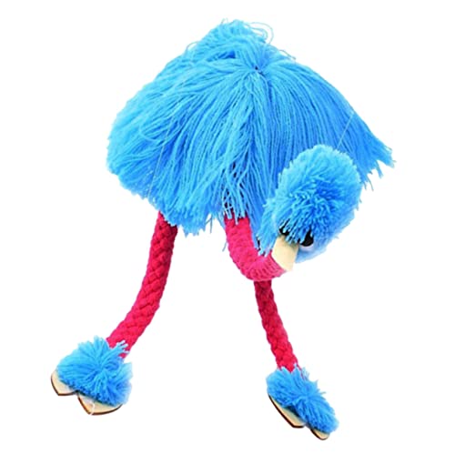 VICASKY Straußenpuppe String Marionette Tier Marionette Puppet Show Spielzeug Plüsch Kinder Spielzeug