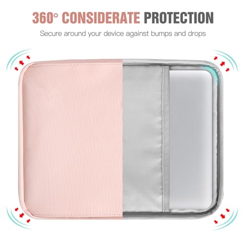 Image of TiMOVO 15 Inch Laptop Sleeve for MacBook Air 15, Pro 14, Pink