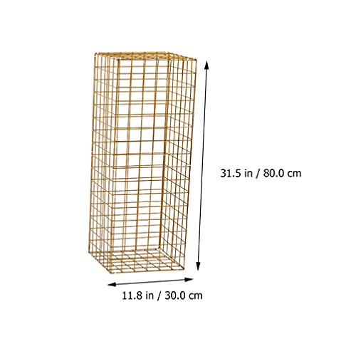 PRETYZOOM Bruiloft Bloem Display Rack Metal Vaas Kolom Stand Iron Gouden Bloem Bruiloft Centerpieces Bloemen Vloer Vaas… - Image 4