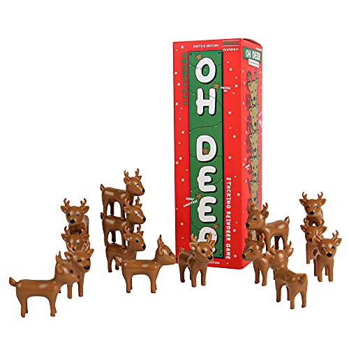 Gift Republic Oh Deer 15 pezzi Natale impilabile gioco divertente