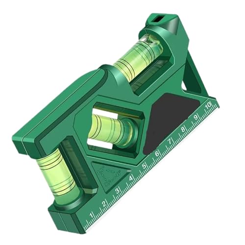 Buscador Digital de Ángulos con Nivel Magnético Verde 150mm miniatura 1