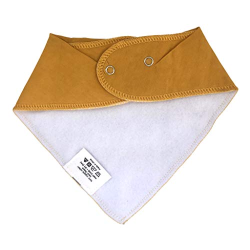 Denver James Bandana Feeding Drool Baby Bib I Soft Organic Cotton I Fleece Back #TOP1