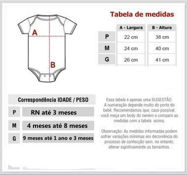 Body bebe estampado com boina Body Bebe Tesouro da mamae (P - Até 4 Meses)