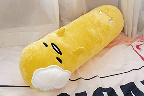 Futurecos Cute Gudetama Plush Toy Round Pillow The Lazy Egg Stuffed Doll Toys Decorative Throw Pillows Bed Decor Gift For Girls Boys 68Cm #TOP3