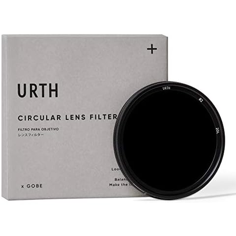 Urth 82 mm Variabler Graufilter ND64-1000 (6-10 Stop) ND Filter (Plus+) Cover