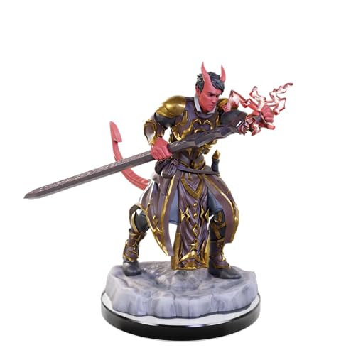 WizKids D&D Nolzur's Marvelous Miniatures: Tiefling Warlocks Dungeons and Dragons Unpainted Miniatures by WizKids - Image 4