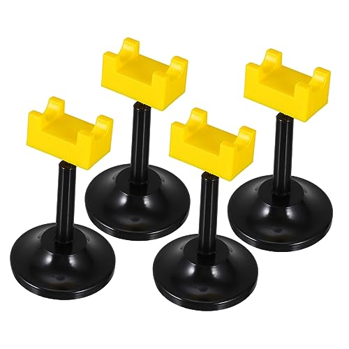 8 Pcs Swivel Stand Static Electricity Learning Holder Professional Physics Experiments Friction Electrification Supply Rotating Bracket Physics Class Teaching Teaching Tool