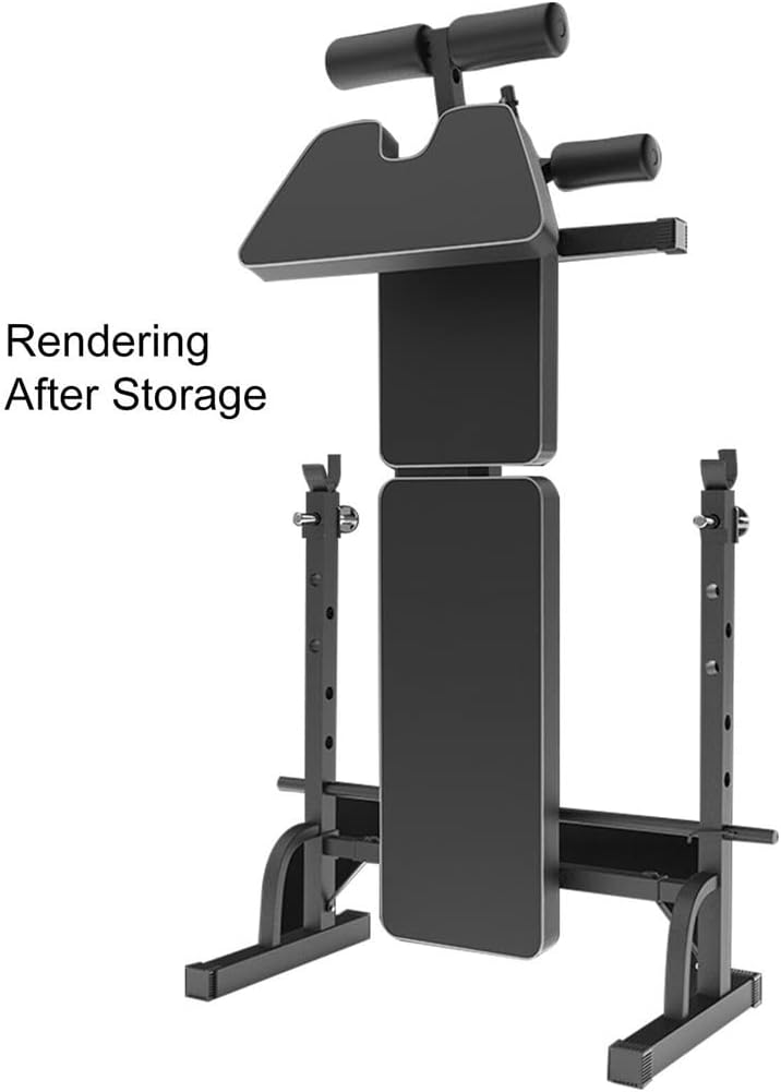 Adjustable Full Body Workout Bench Foldable Multifunctional Utility Weight Lifting