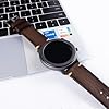 Berfine 20mm Retro Handmade Watch Band, Quick Release Vintage Leather Watch Strap Replacement,Dark Brown #5