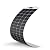 Renogy Solar Panel 200W 12V Lightweight Monocrystalline Semi-Flexible Bendable Mono Off-Grid Charger for Marine RV Cabin Van Car Uneven Surfaces