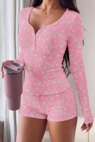 Ekouaer Pajamas Set for Women 2 Piece Ribbed Knit Pjs Lounge Sets Sleepwear - image 2