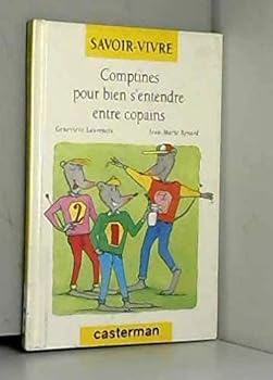 Hardcover Comptines pour apprendre les bonnes manières [French] Book