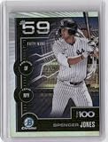 2025 Bowman #BTP-59 Spencer Jones Bowman Scouts Top 100 Rookie RC Baseball Card