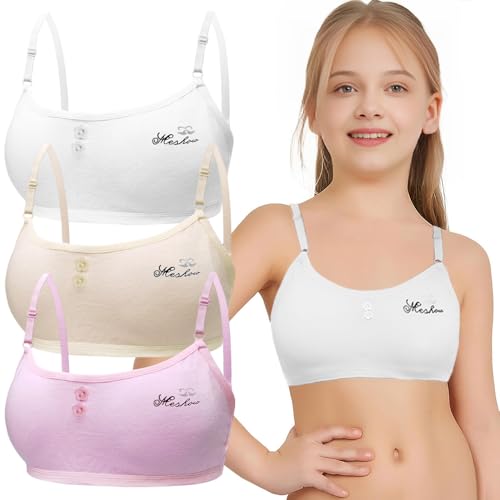 Bysion Confezione da 3 Reggiseno da Allenamento Senza Cuciture per