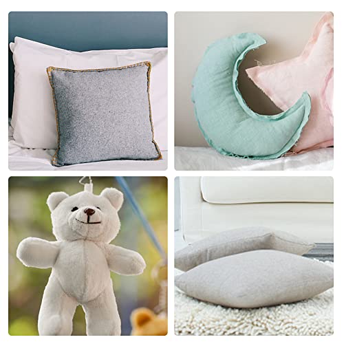 BUTUZE 32oz Premium Polyester Fiber Fill, High Resilience Fiberfill Stuffing for Craft, Crochet Animals, Part Pillow Comforter DIY, Recyclable