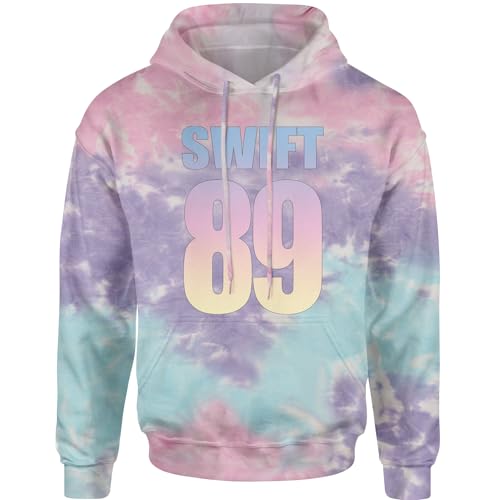 Hoodie Lover Era Swift 89 Adult Medium Cotton Candy