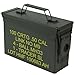 Produktbild HMF 70010 Munitionskiste, US Ammo Box, Metallkiste, 27,5 x 17,5 x 9,5 cm, grün
