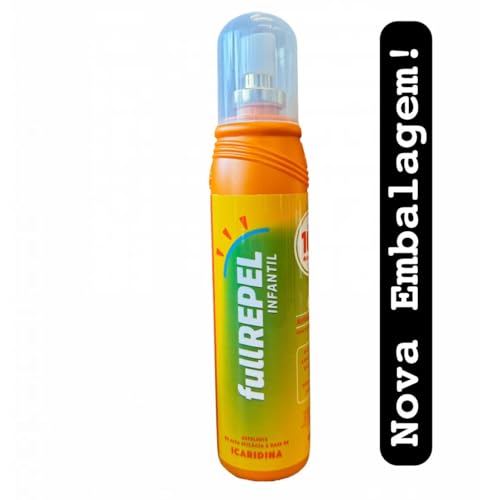 3x Repelente FullRepel Kids- 100ml C/Icaridina- 10 Horas