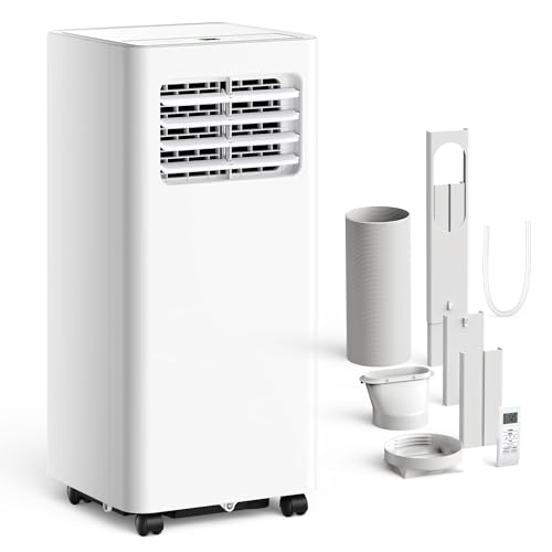 EUHOMY 10,000 BTU Portable 4-in-1 AC with Remote & Timer