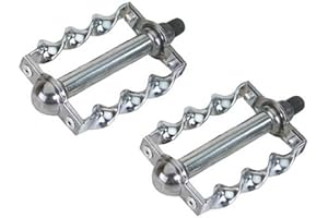 Twisted Pedals | 1/2" Chrome lowrider bicycle pedals