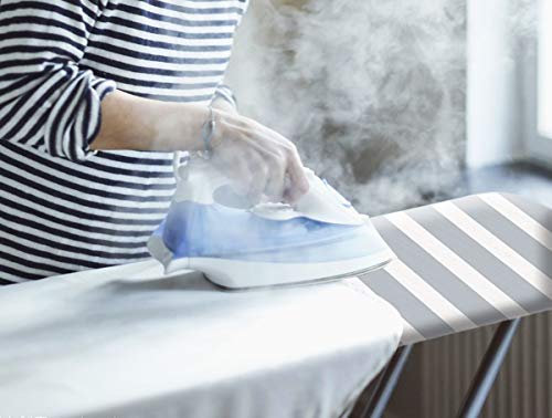 image for SheeChung 42”x12” Ironing Board Cover and Pad - with Pull Bungee F