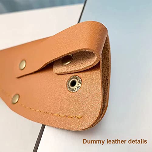 Hochwertige Leder Messerscheide für die Jagd,Messerscheide Leder,Messerscheide Für Gürtel,Messerholster,Freizeit & Küche - Messertache für Gürtel