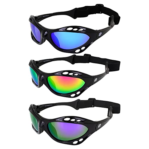 Birdz Eyewear Seahawk Polarized Sunglasses (3 Pairs)