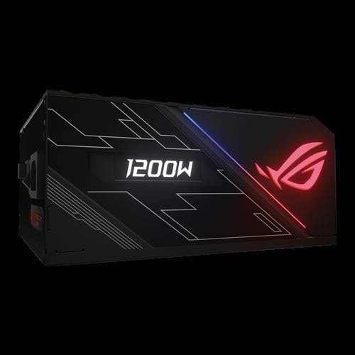 ASUS ROG Thor 1200W Platinum Power Supply Unit with Aura Sync and OLED Display - Black
